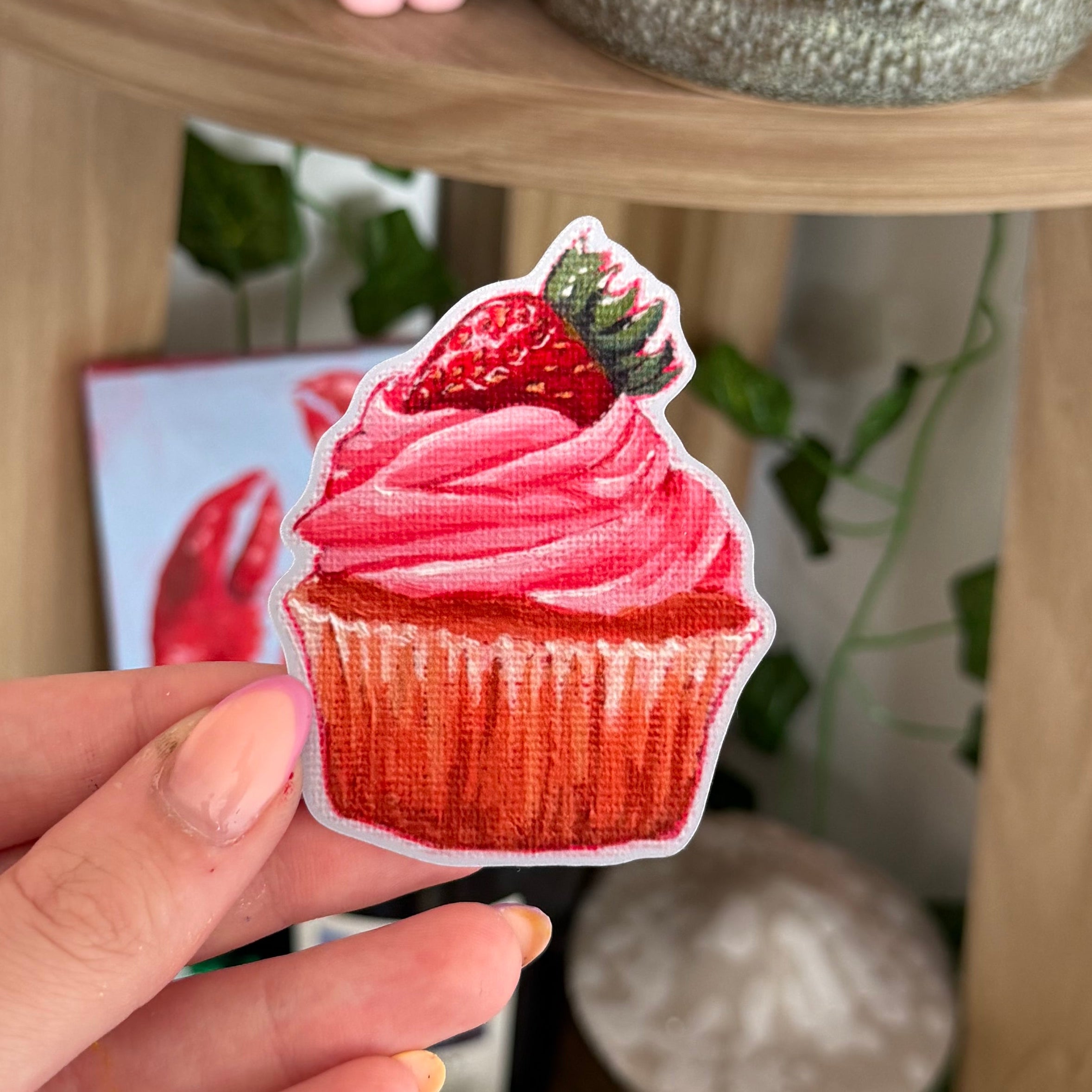 Cupcake Sticker