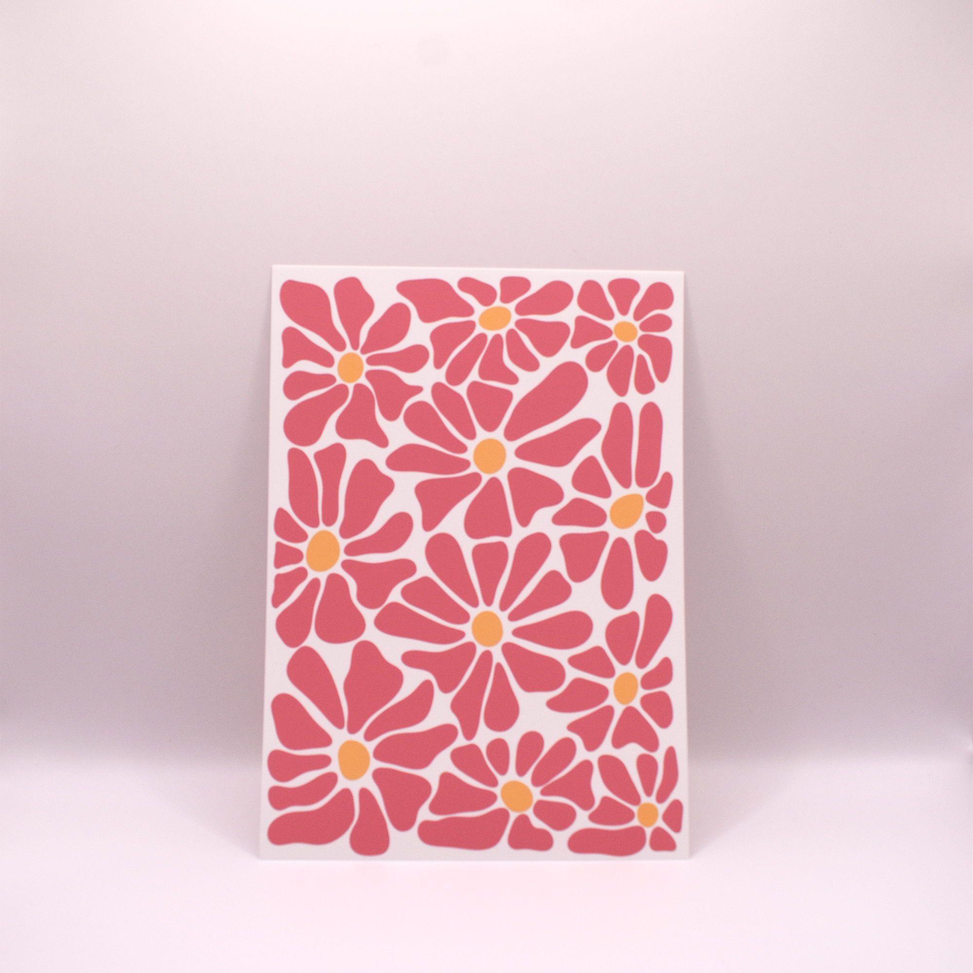 Pink Flower Bomb Print image 0