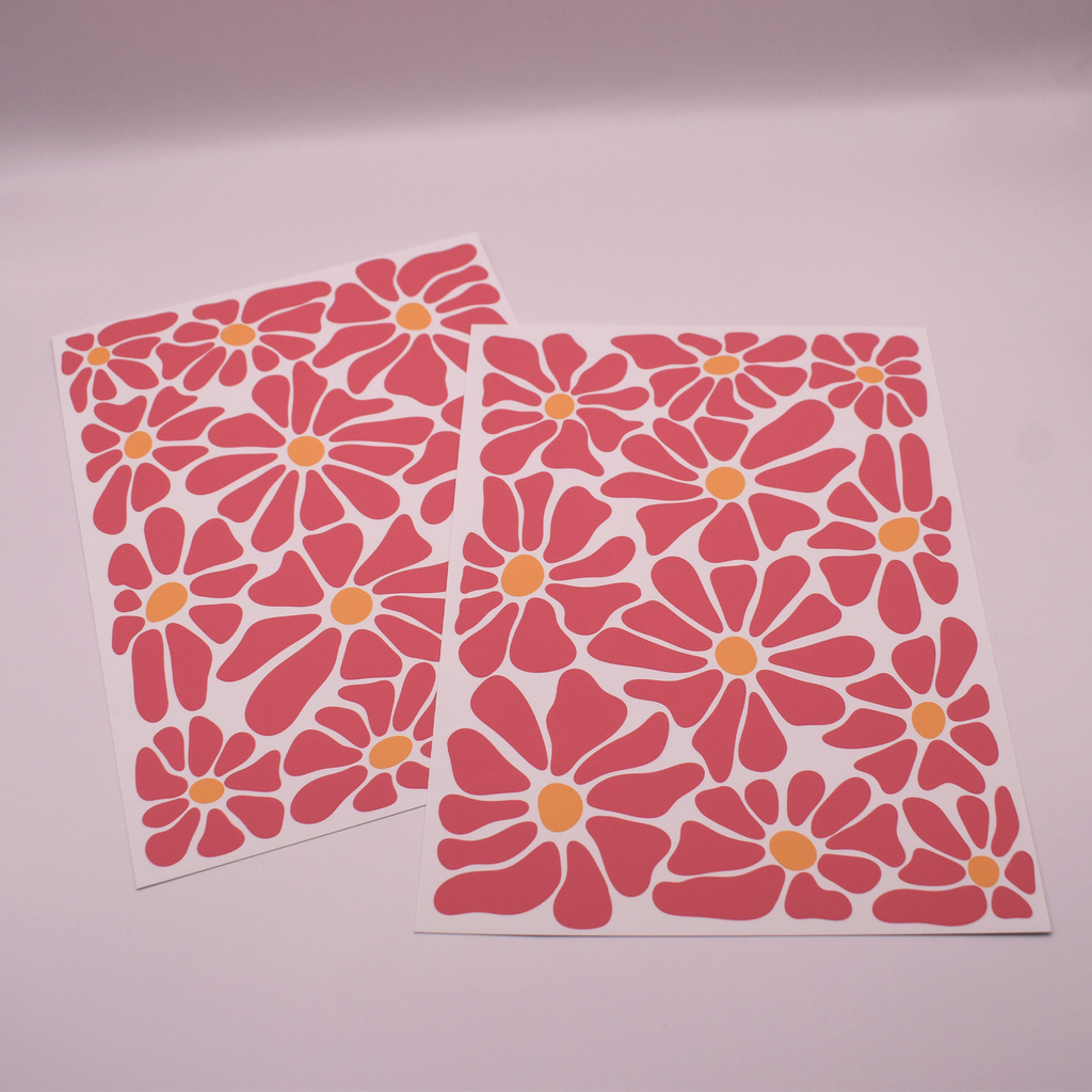 Pink Flower Bomb Print image 4