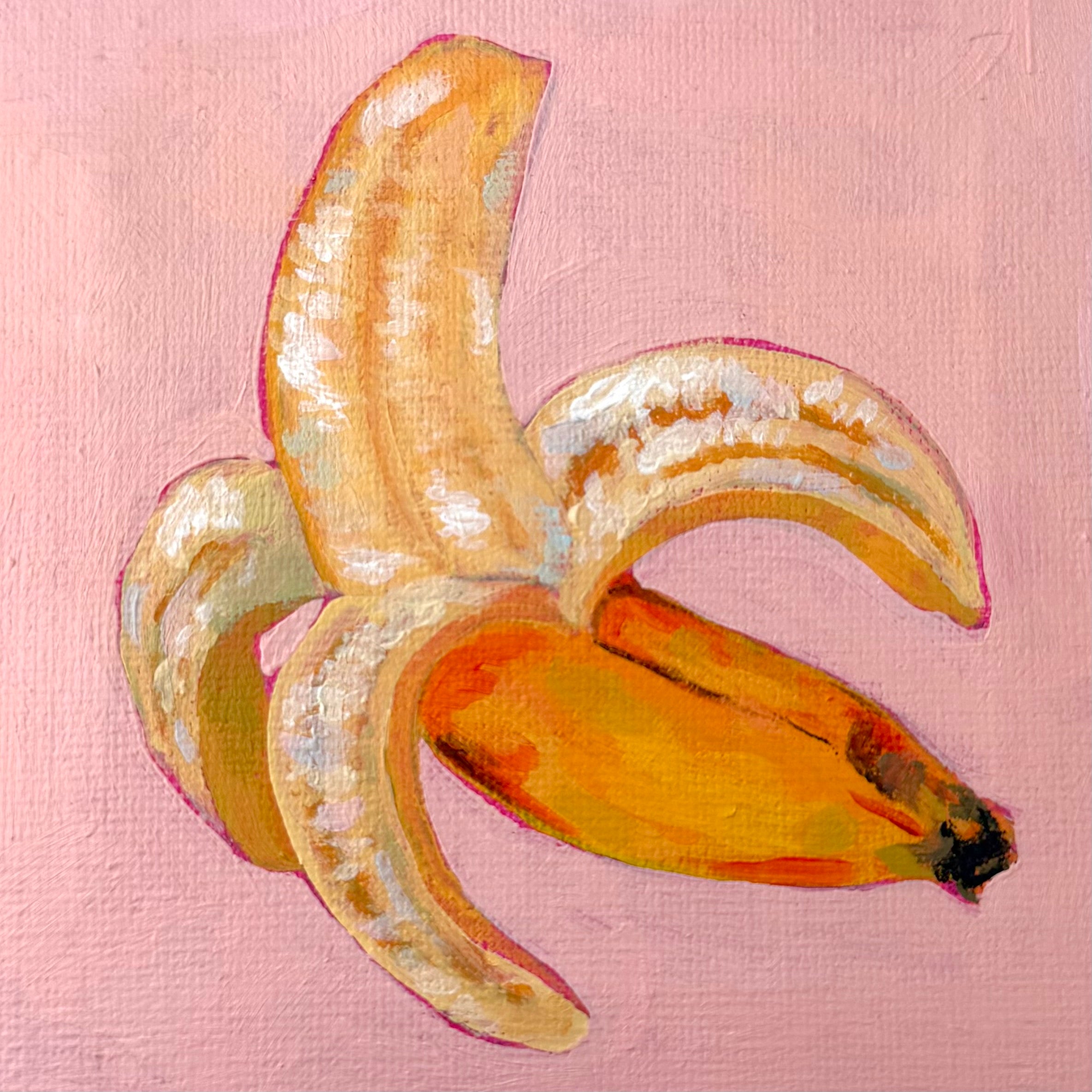 Mini Painting- Banana
