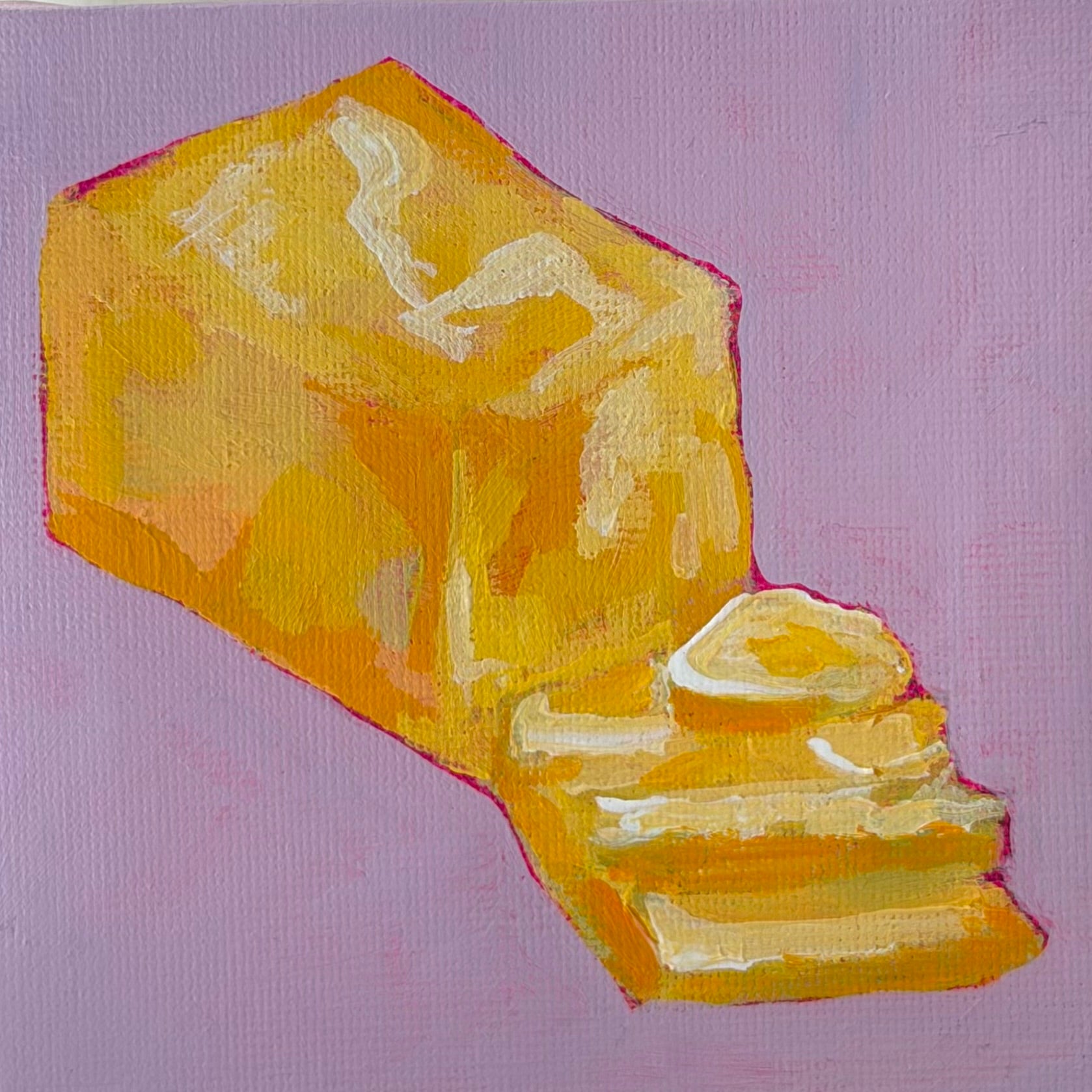 Mini Painting- Butter
