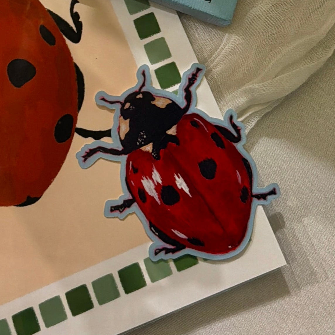 Ladybug Sticker