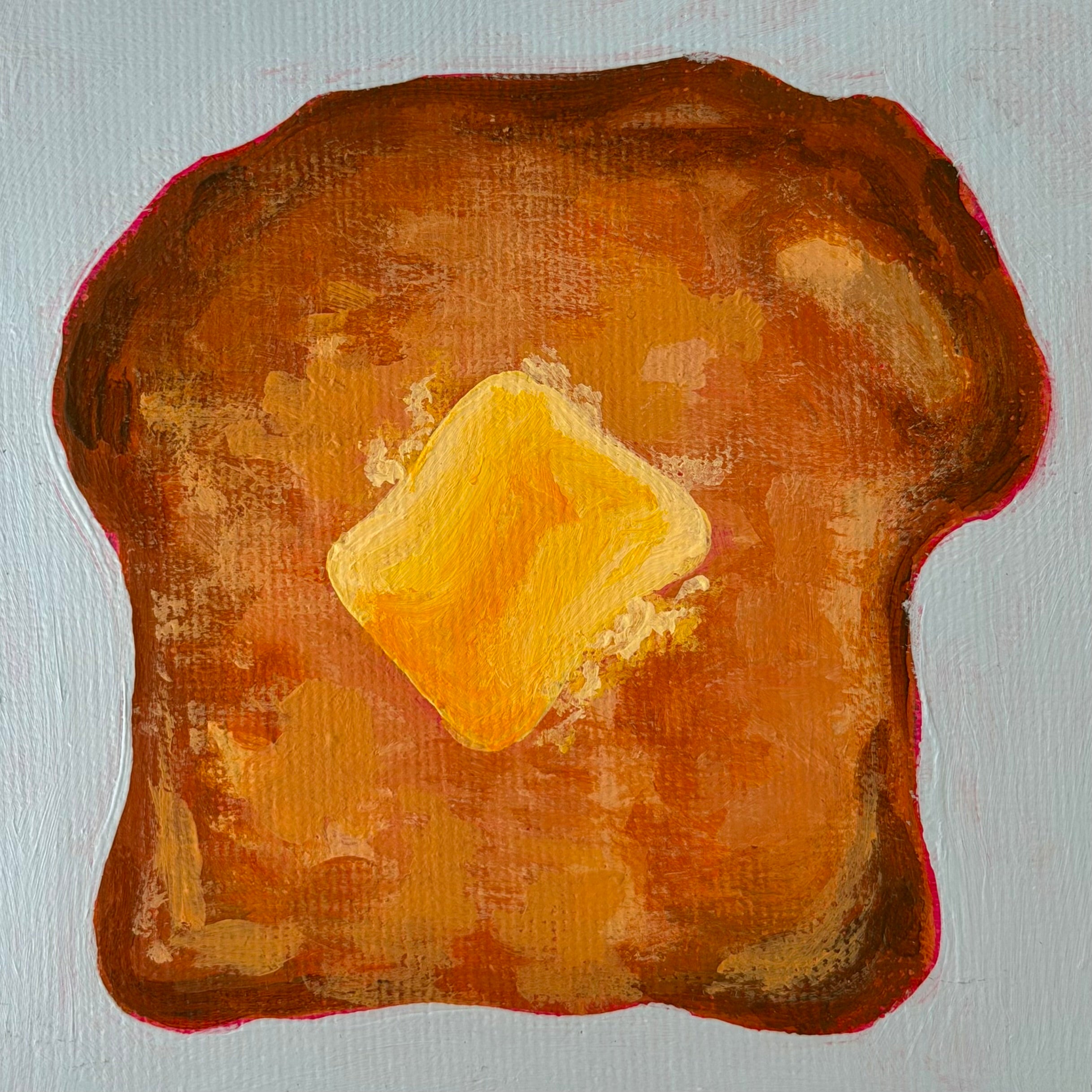 Mini Painting- Toast