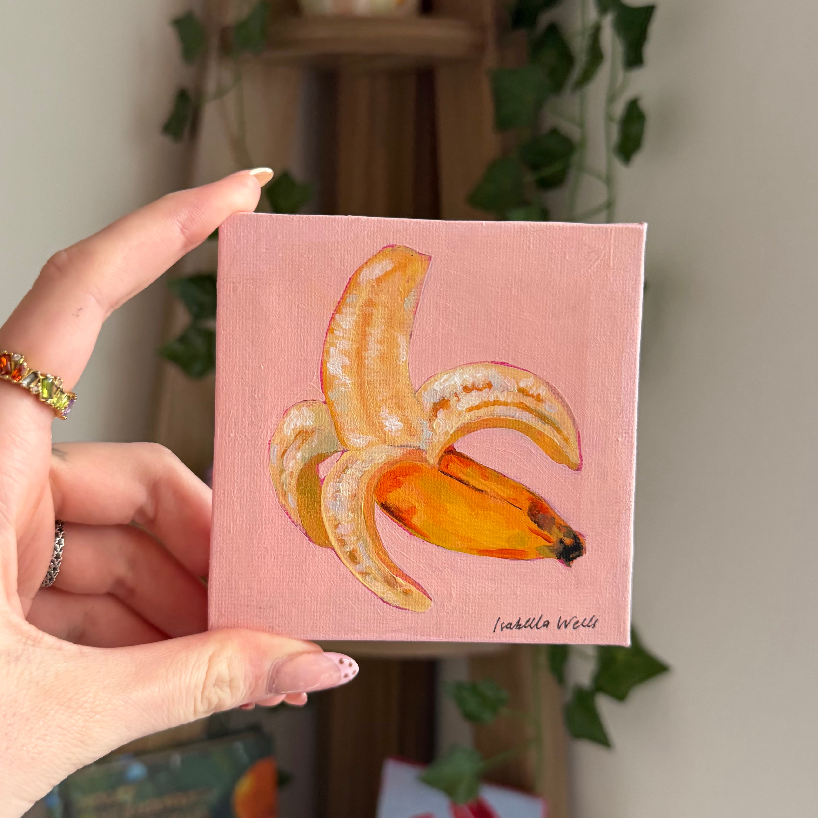 Mini Painting- Banana