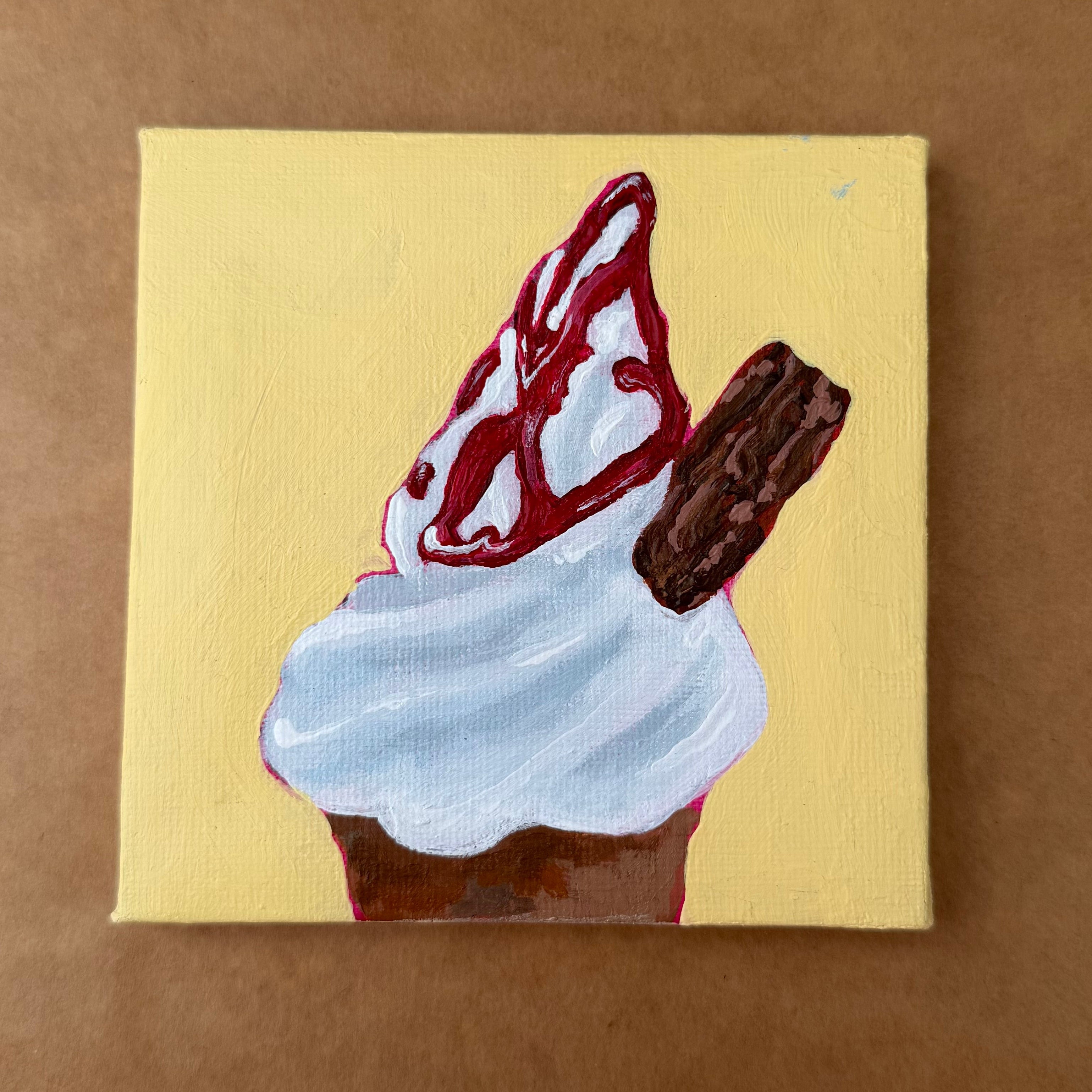 Mini Painting- Ice Cream