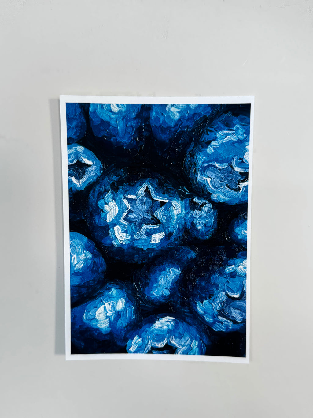 Blueberries Original Art PRINT