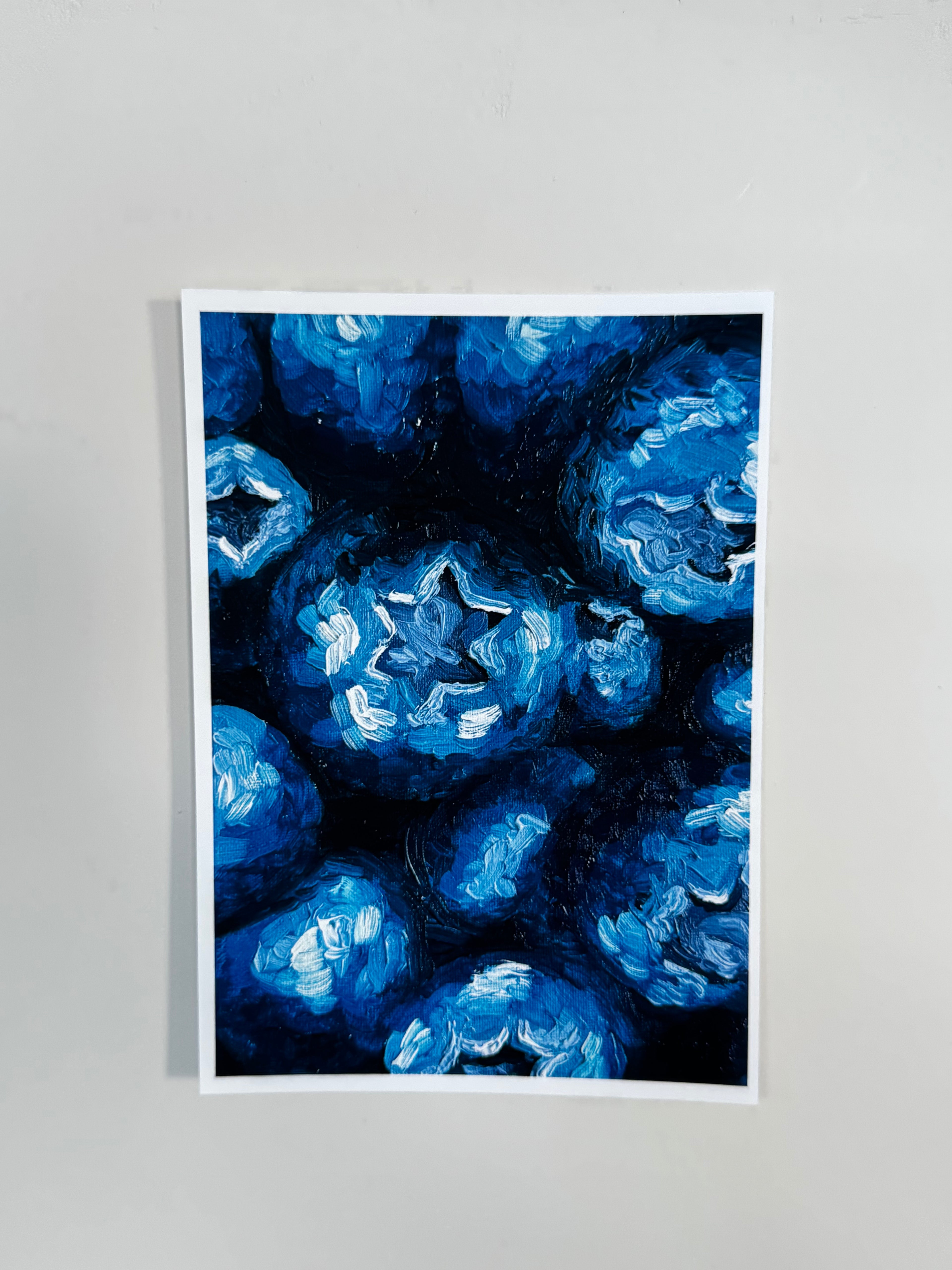 Blueberries Original Art PRINT
