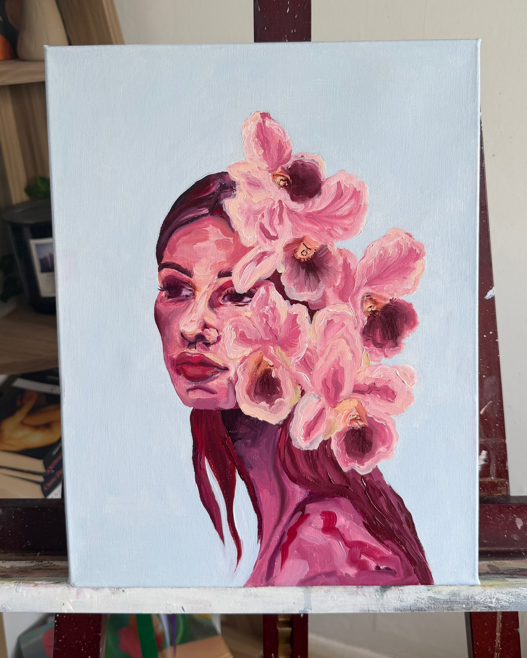 Wistful Dreamer - Original Oil Painting
