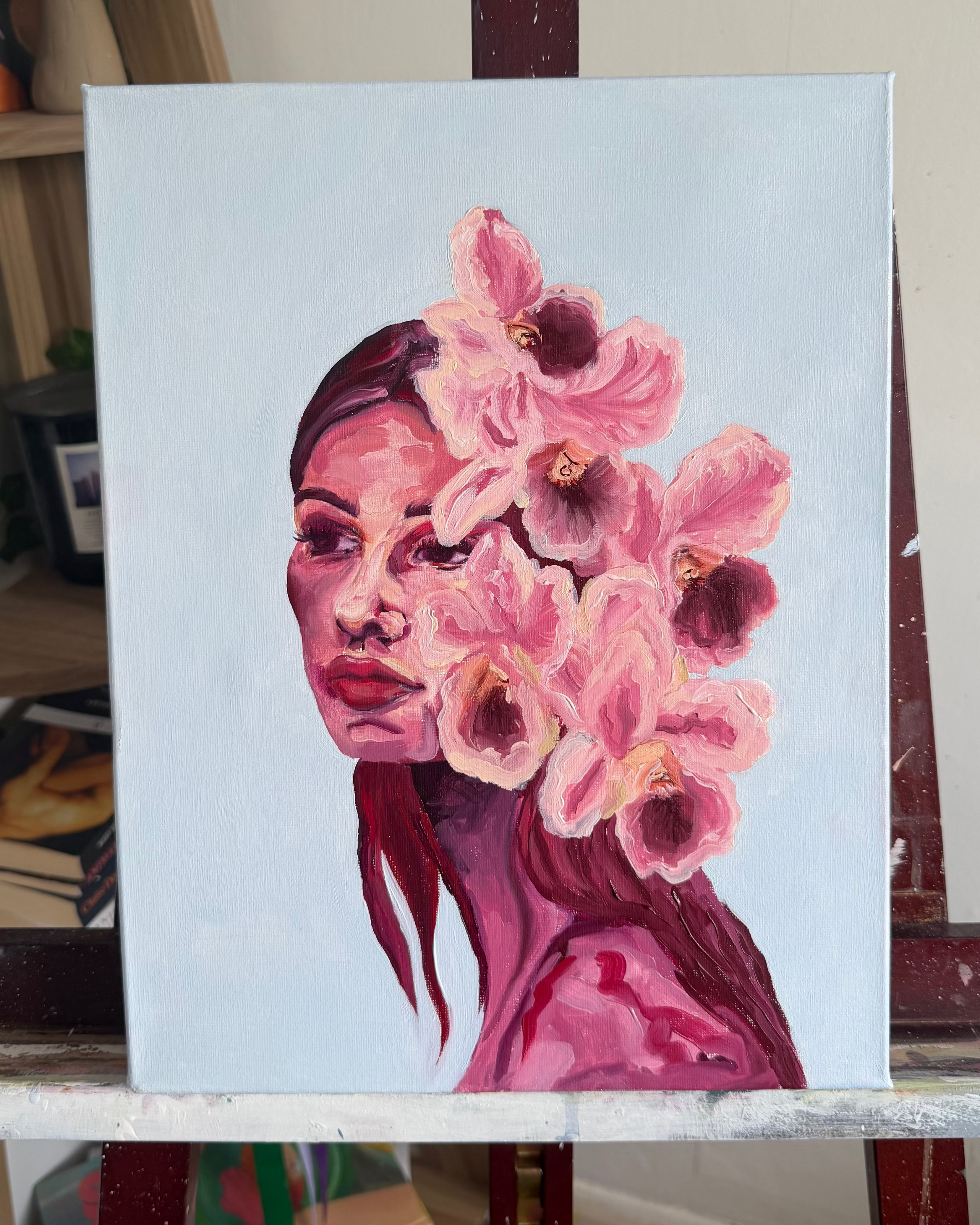 Wistful Dreamer - Original Oil Painting