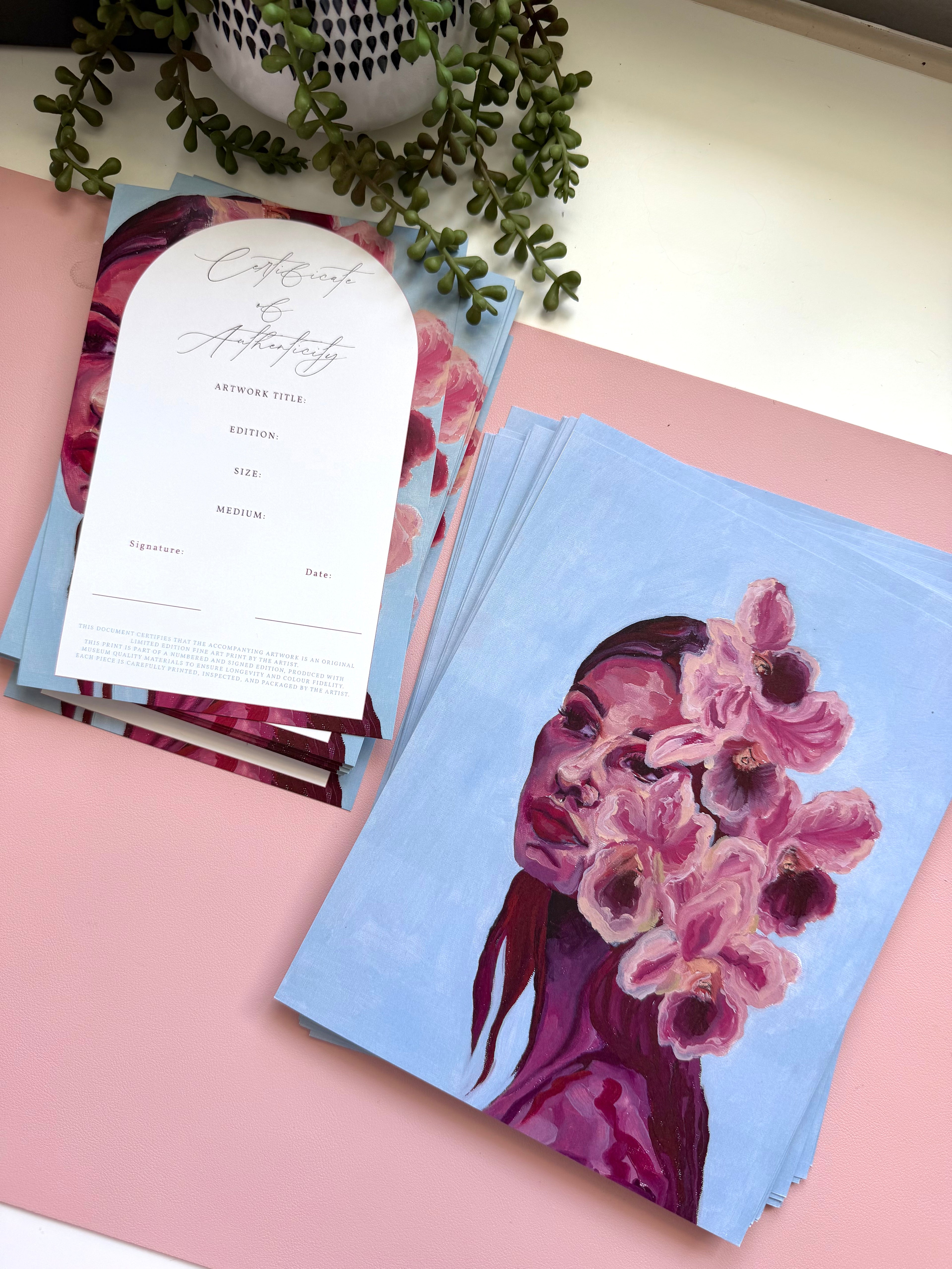 LIMITED Original Art Print Wistful Dreamer