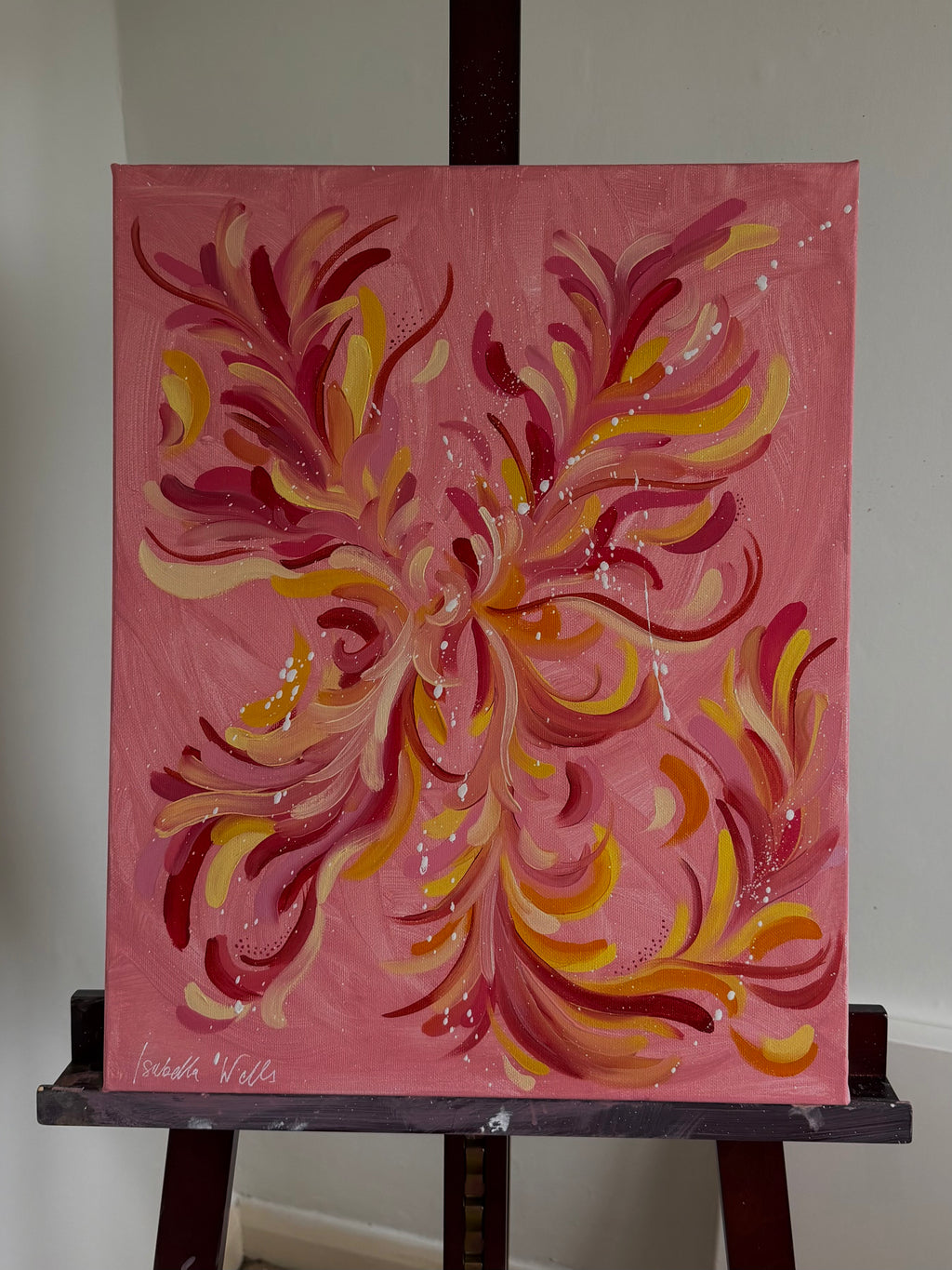 Fierce and Feminine Original Oil Painting