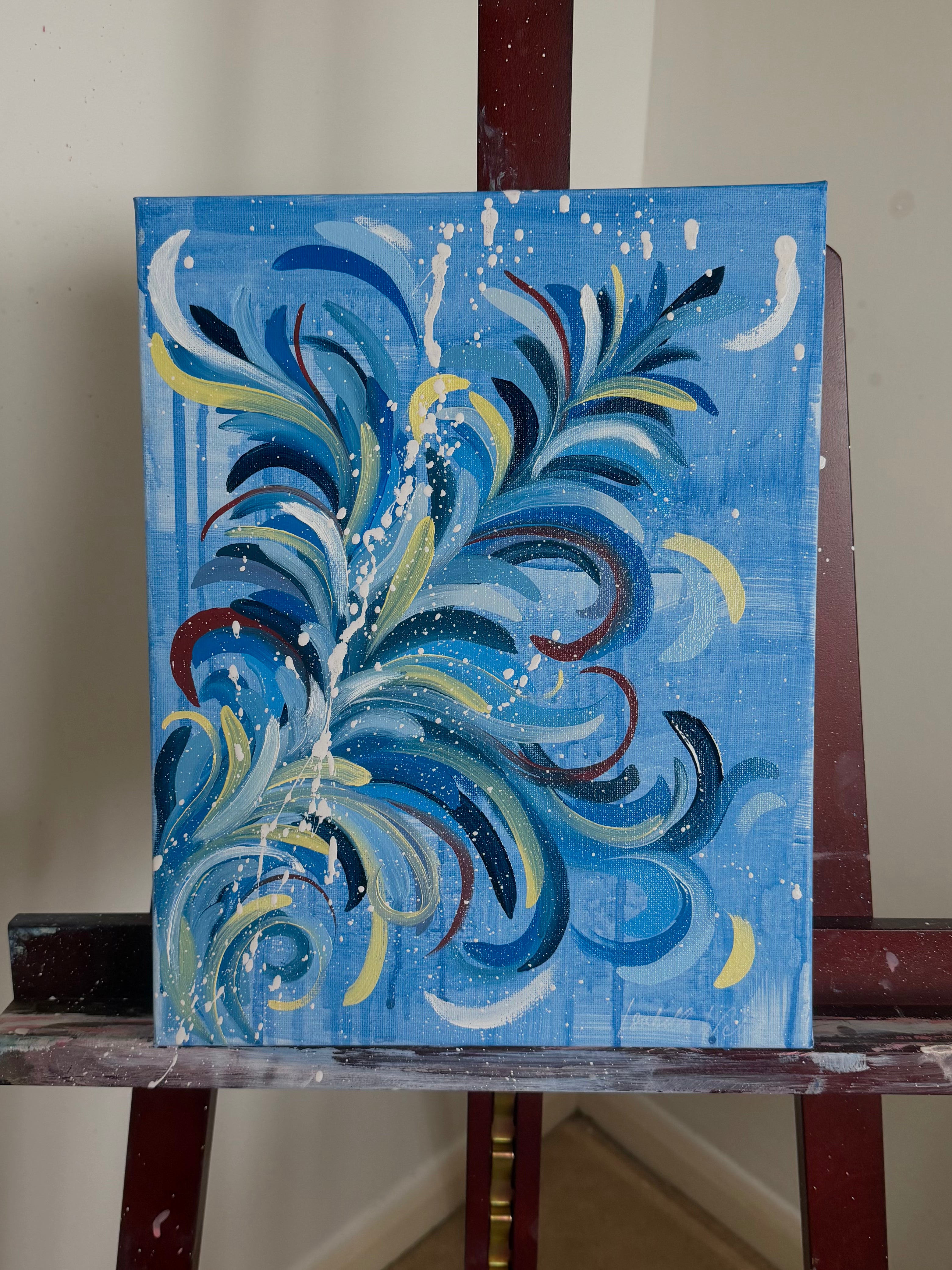 Kyanite Original Oil Painting
