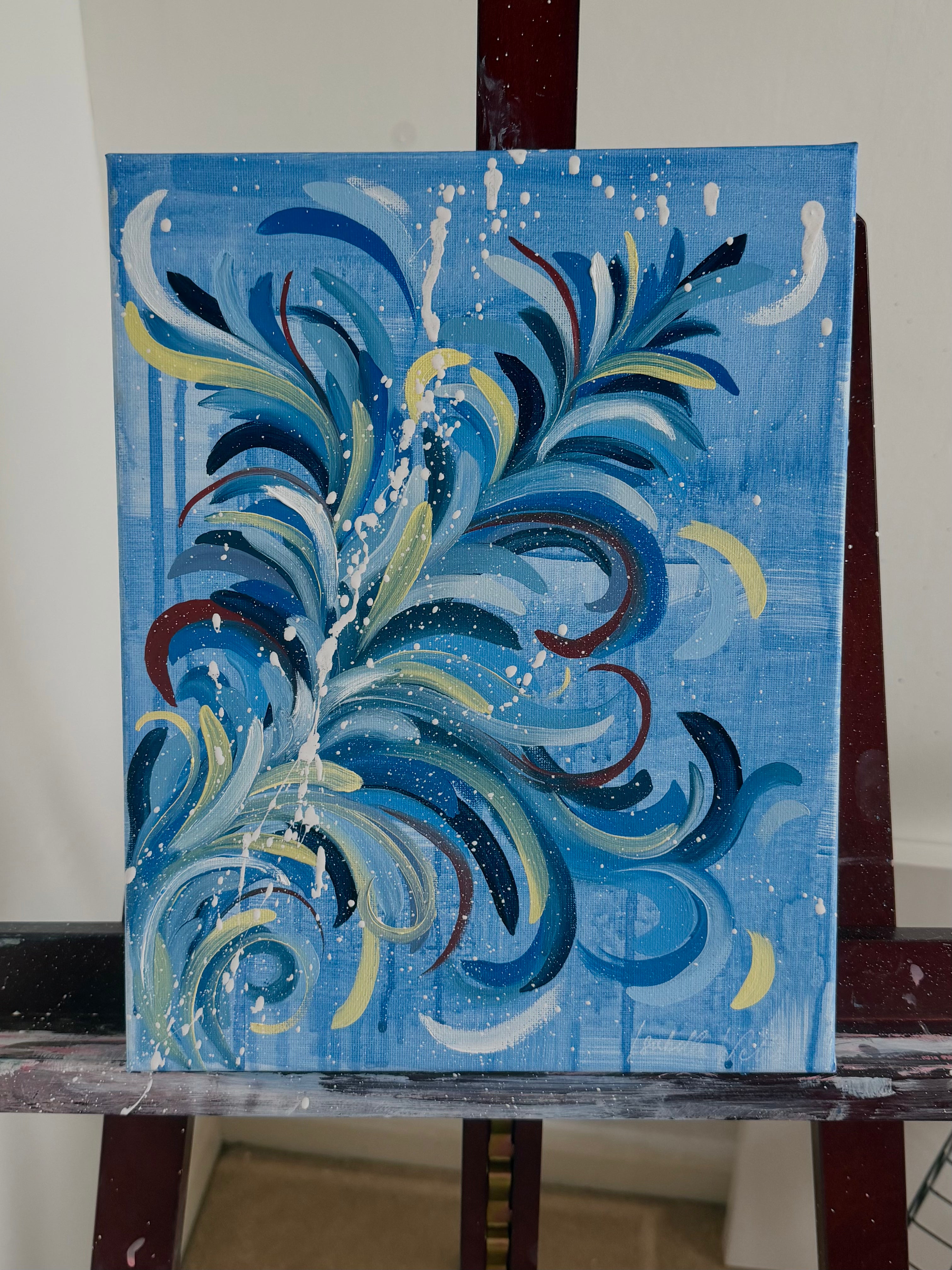 Kyanite Original Oil Painting
