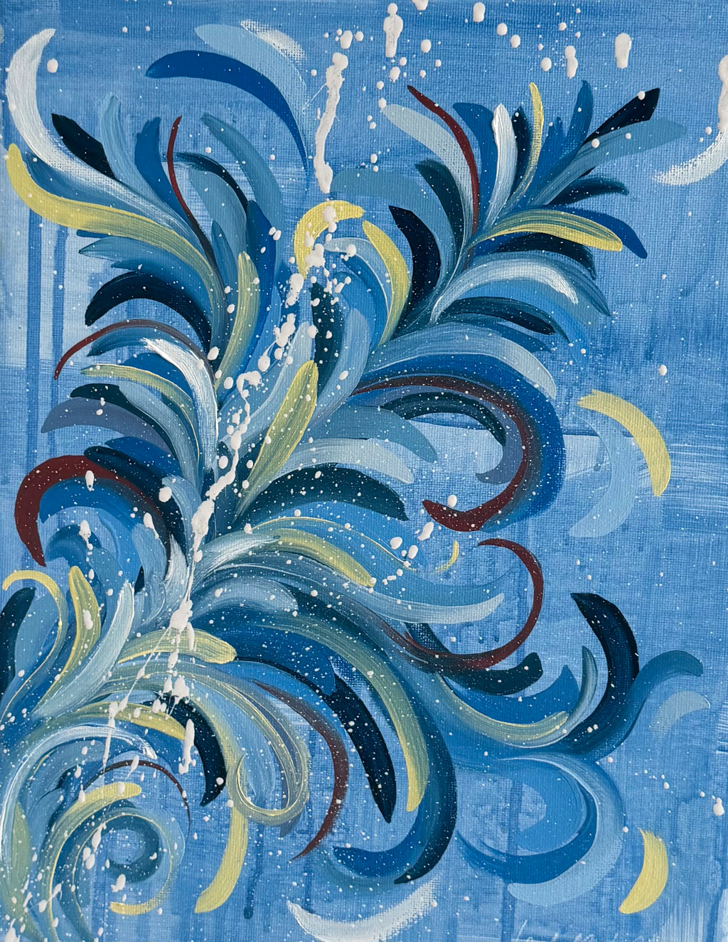 Kyanite Original Oil Painting