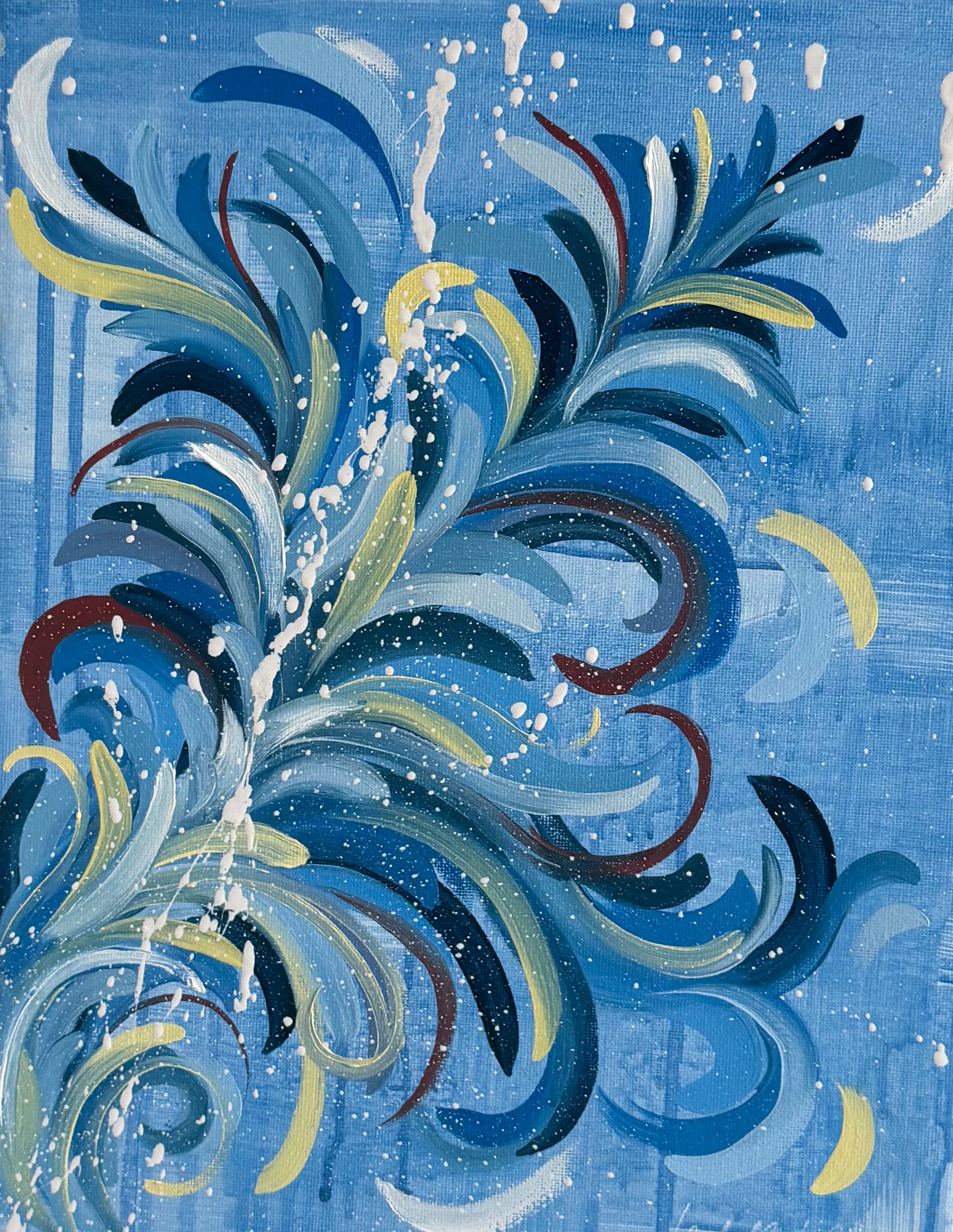 Kyanite Original Oil Painting