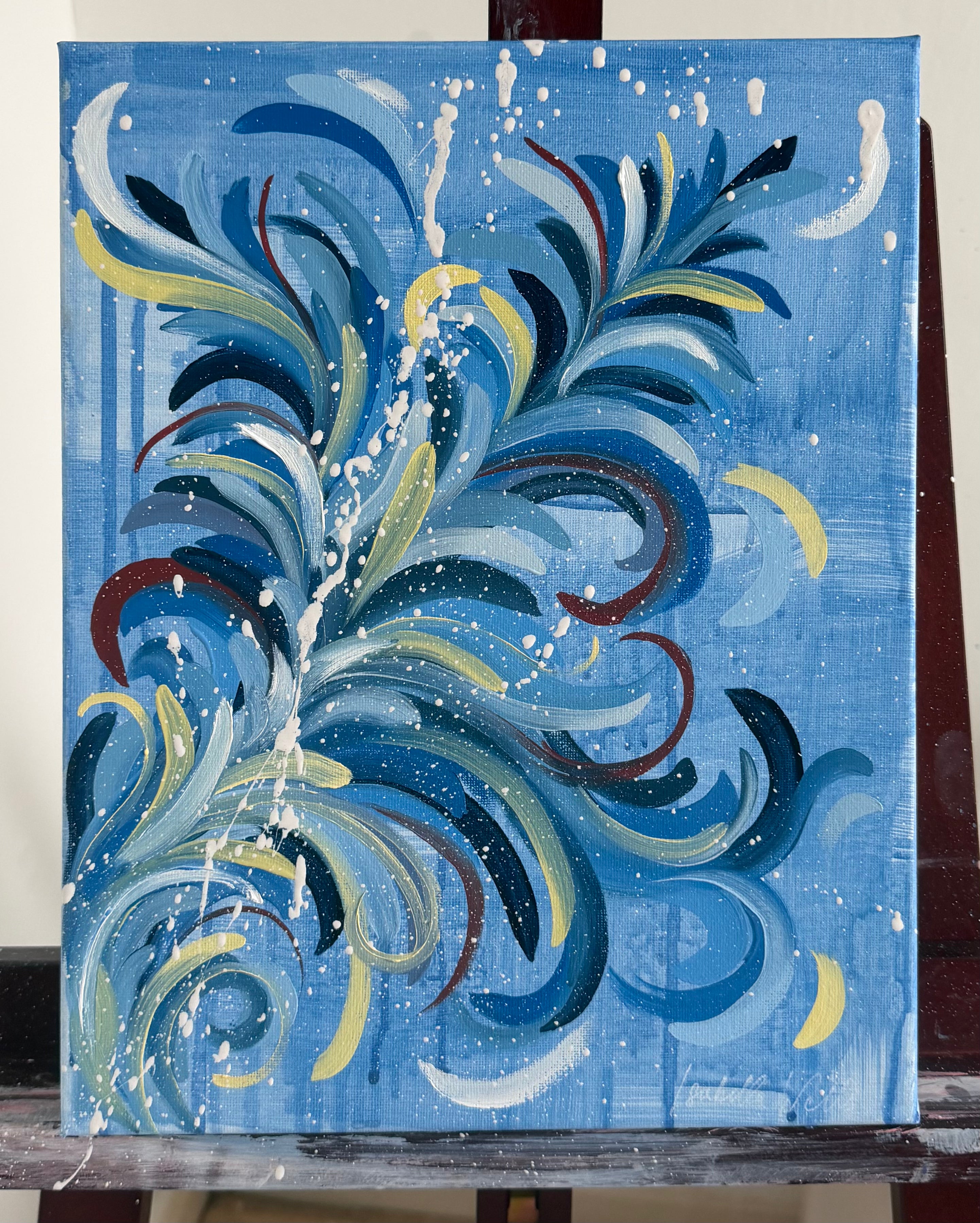 Kyanite Original Oil Painting