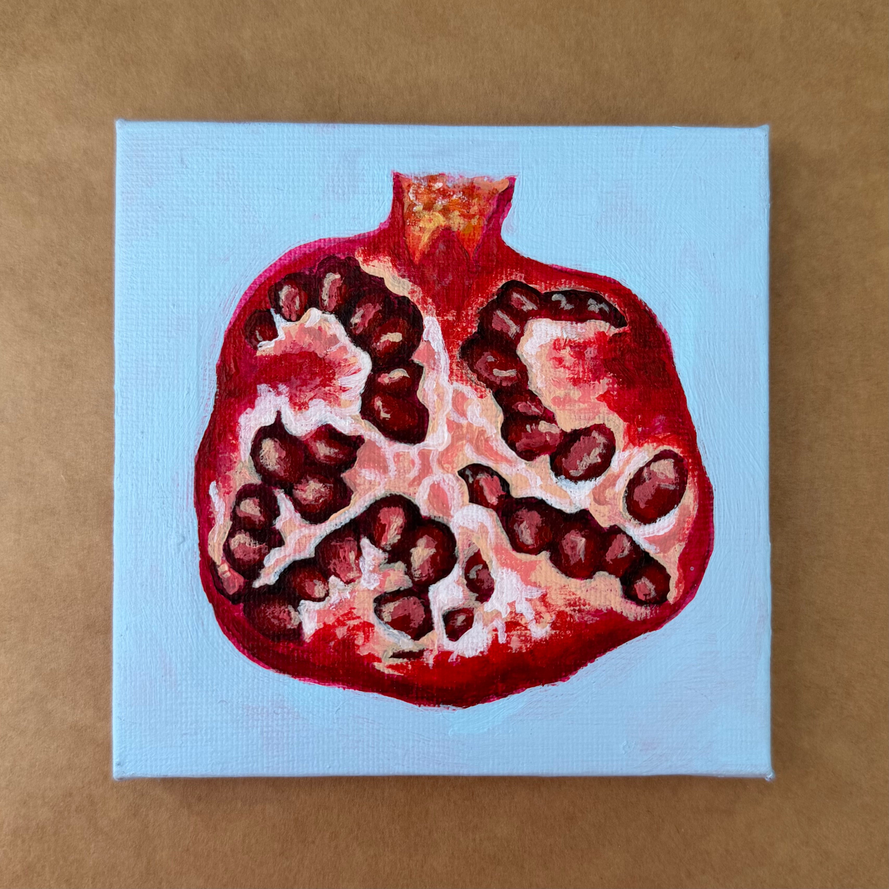 Mini Painting - Pomegranate