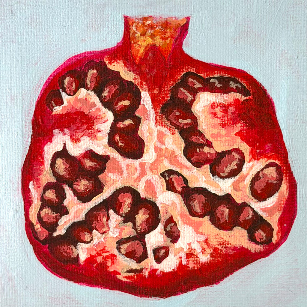 Mini Painting - Pomegranate