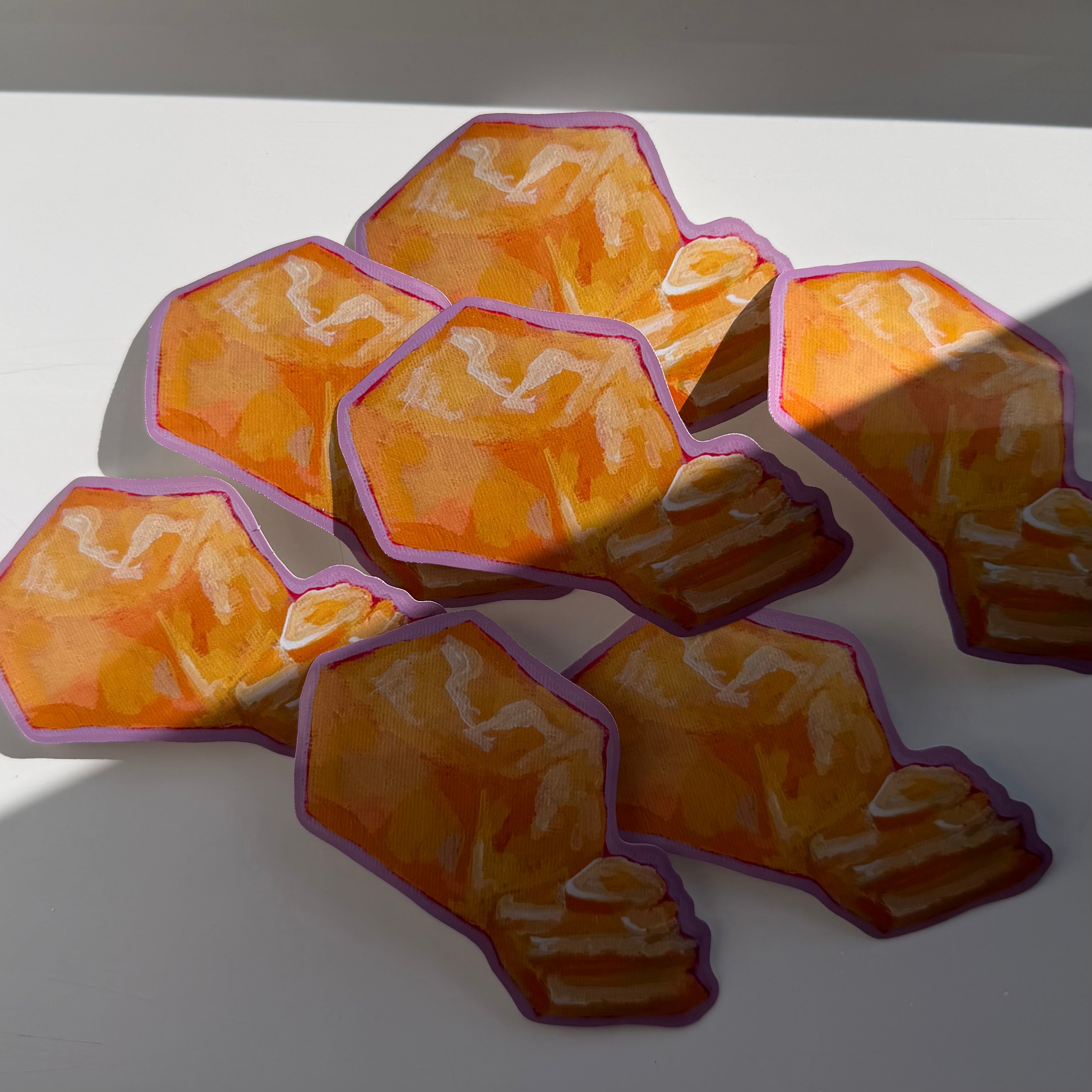 Butter Painting Sticker