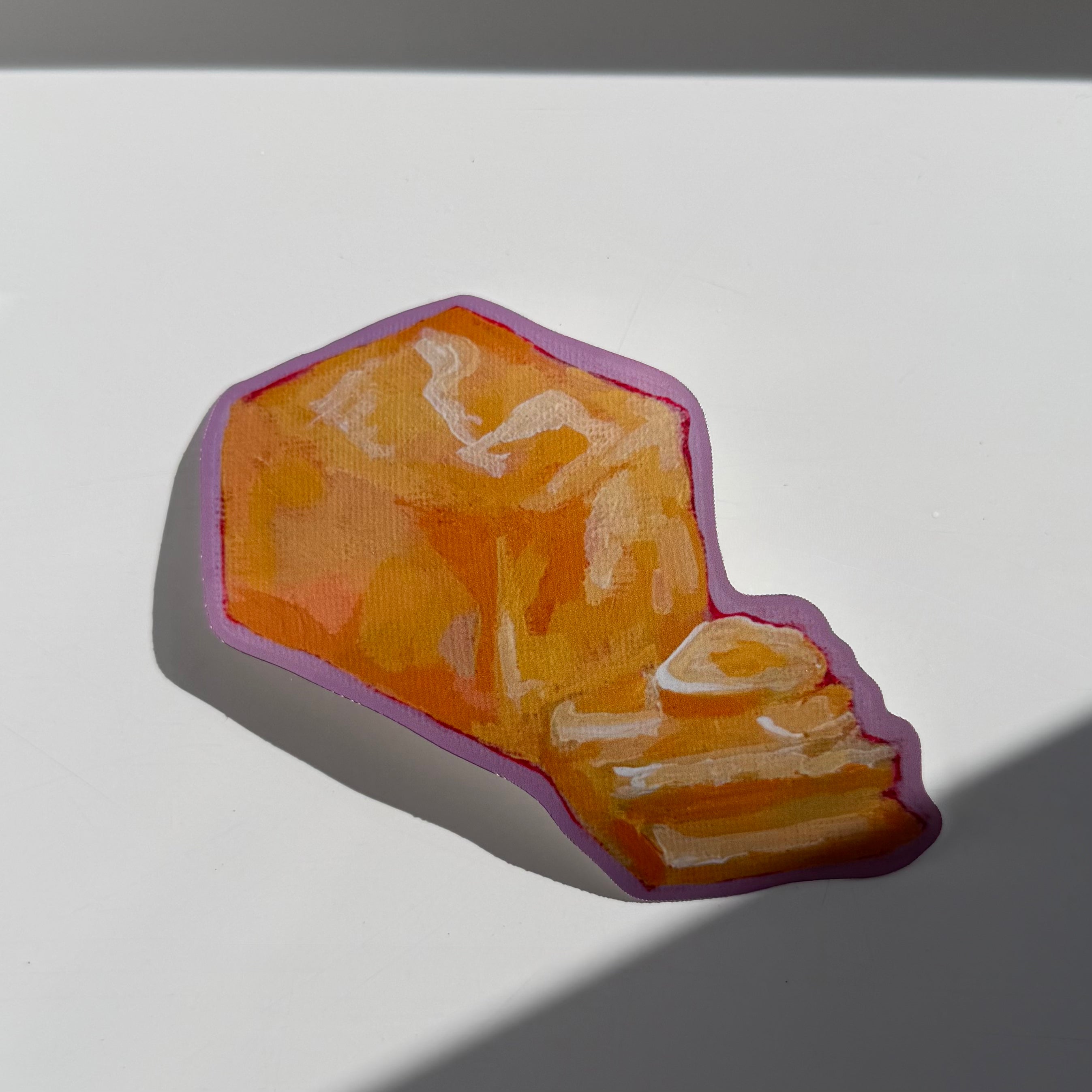 Butter Painting Sticker