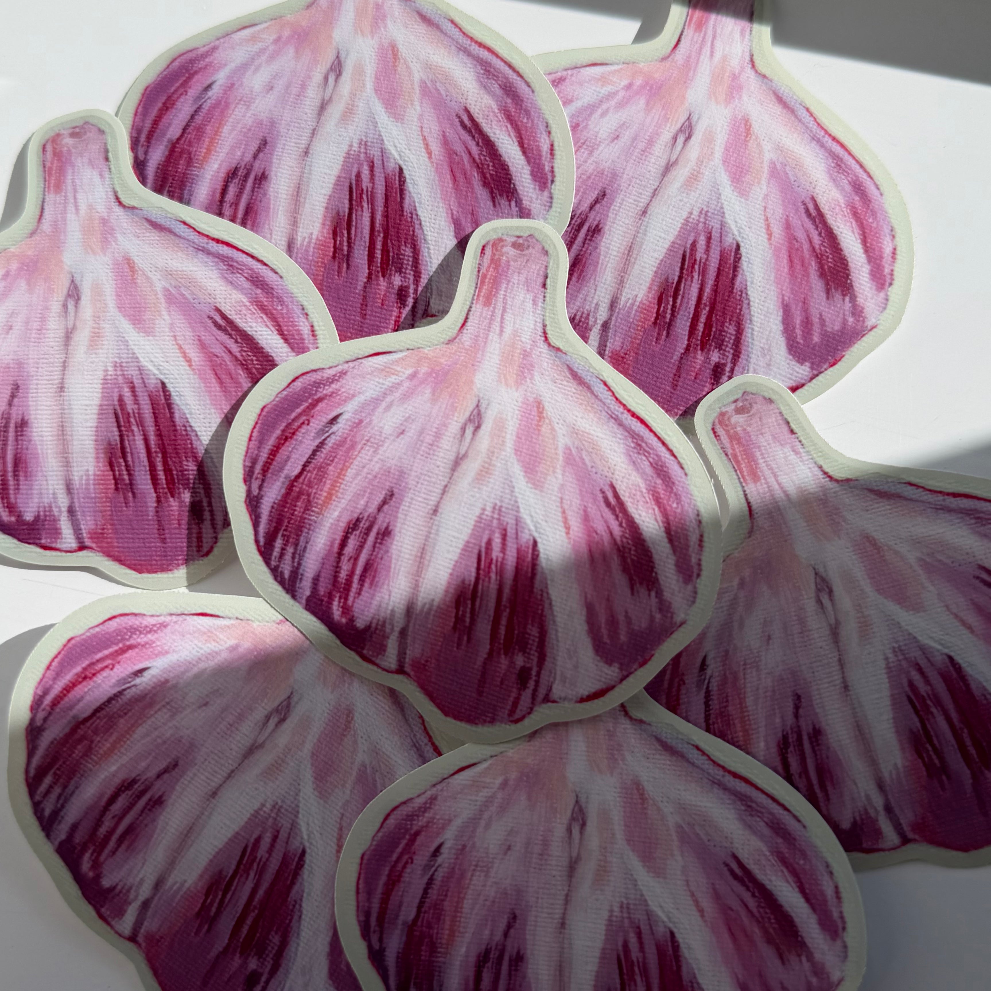 Garlic Painting Sticker