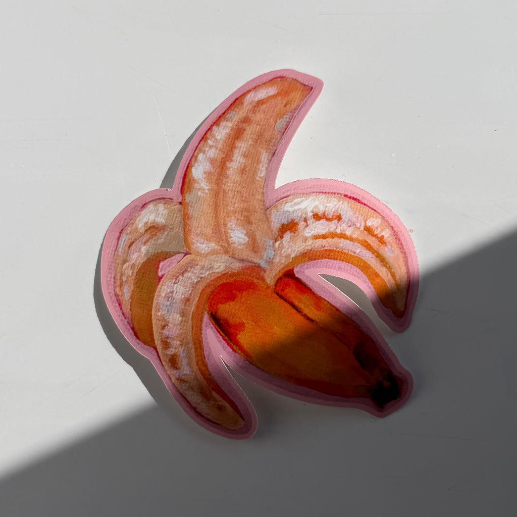 Banana Painting Sticker