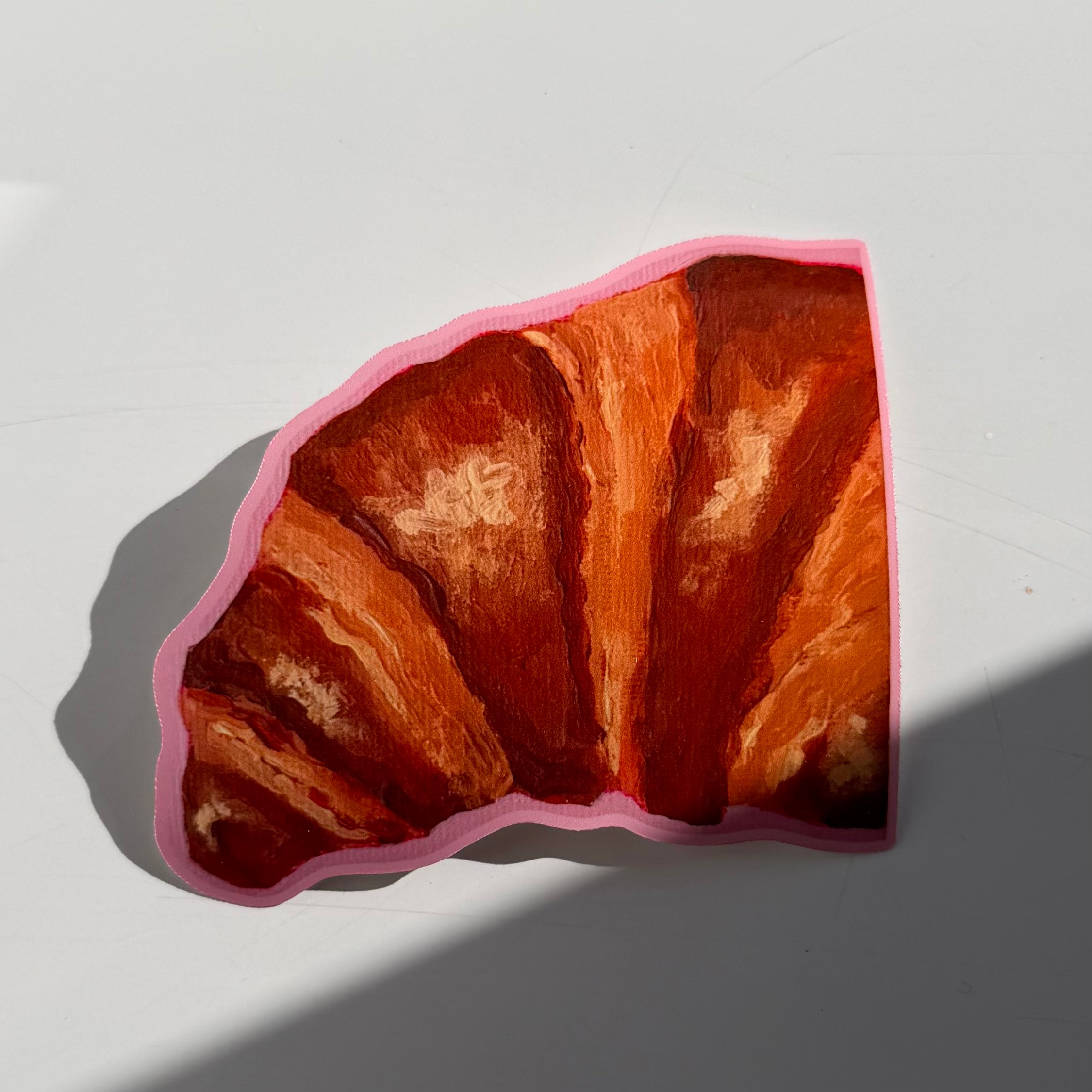 Croissant Painting Sticker