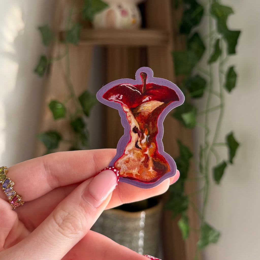 Apple Painting Sticker