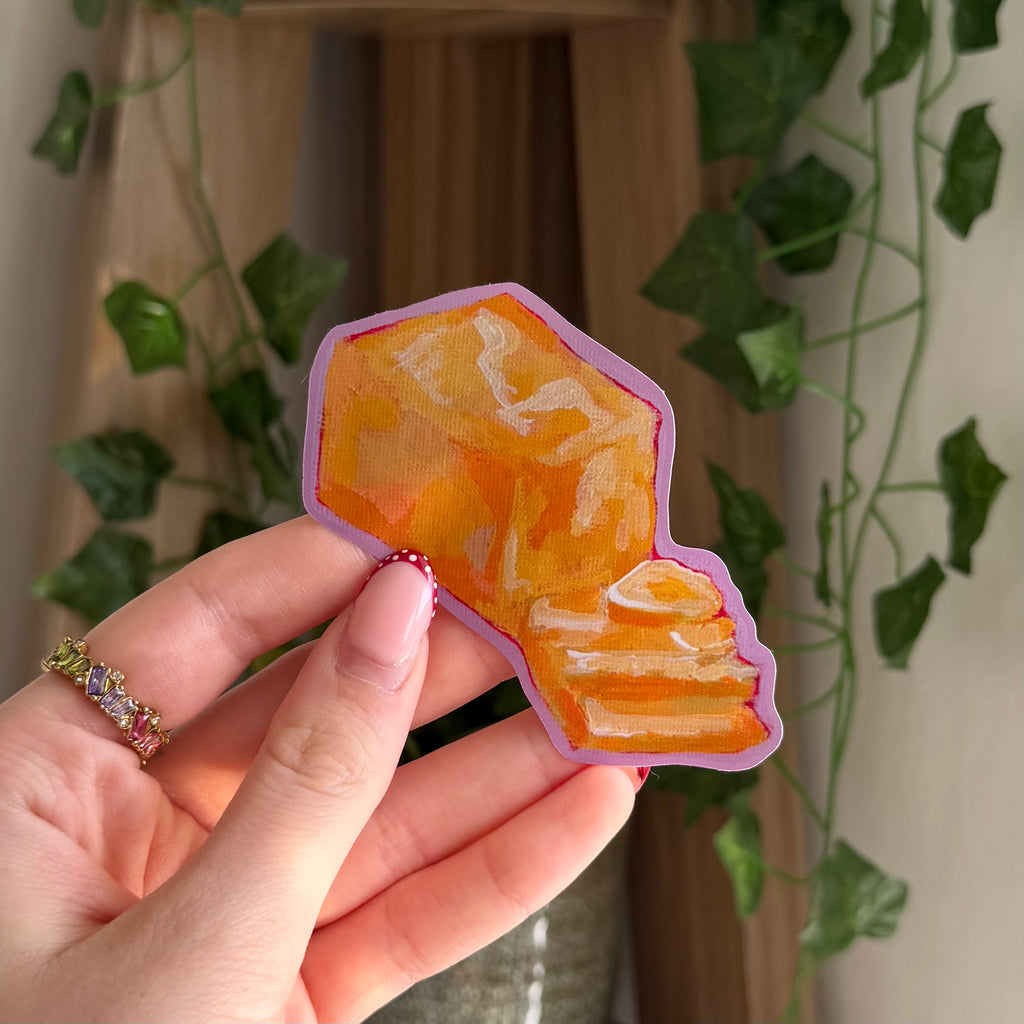 Butter Painting Sticker