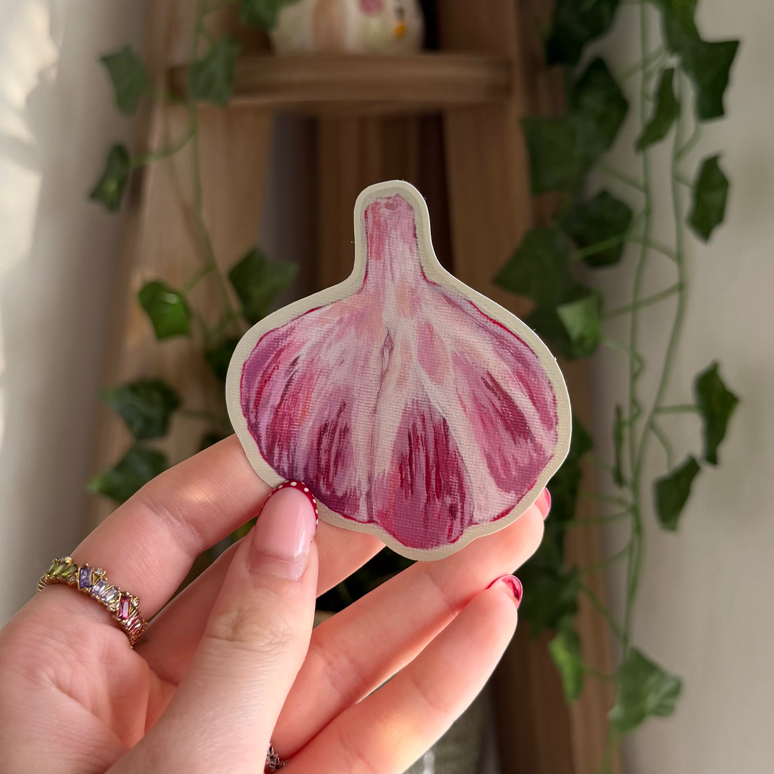 Garlic Painting Sticker