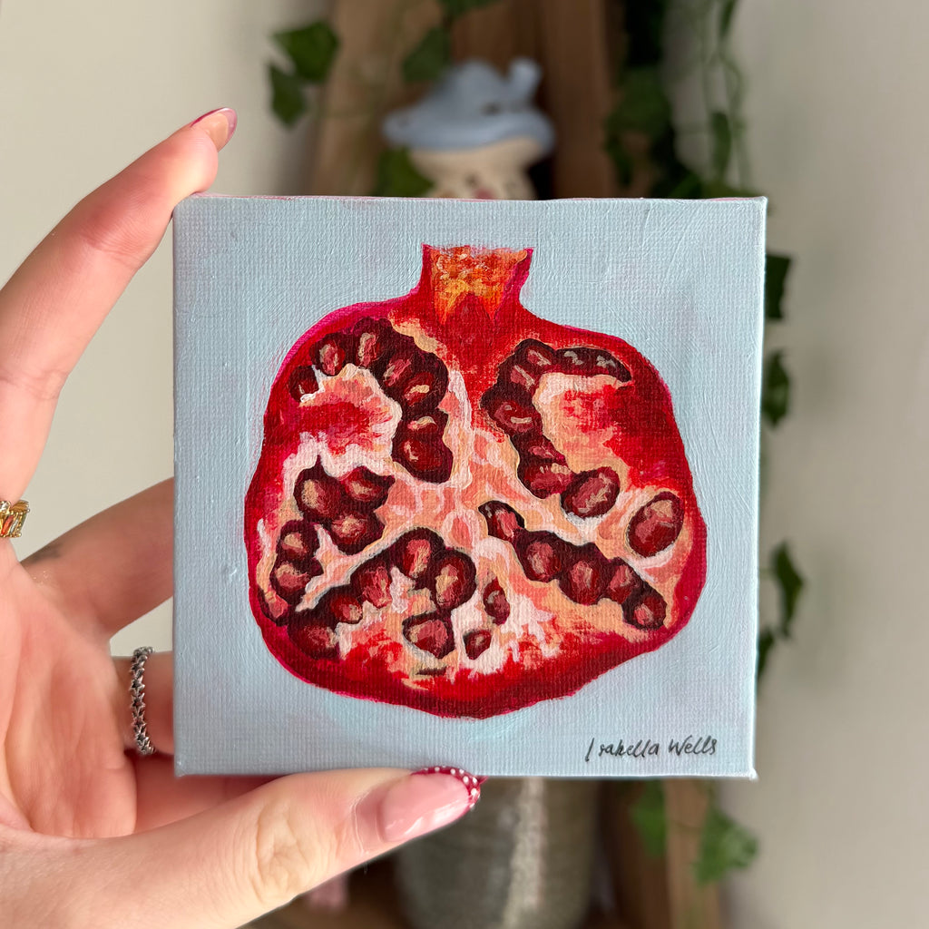 Mini Painting - Pomegranate