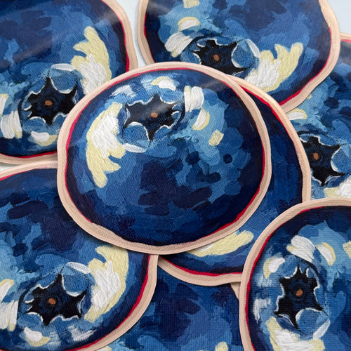 Blueberry Sticker