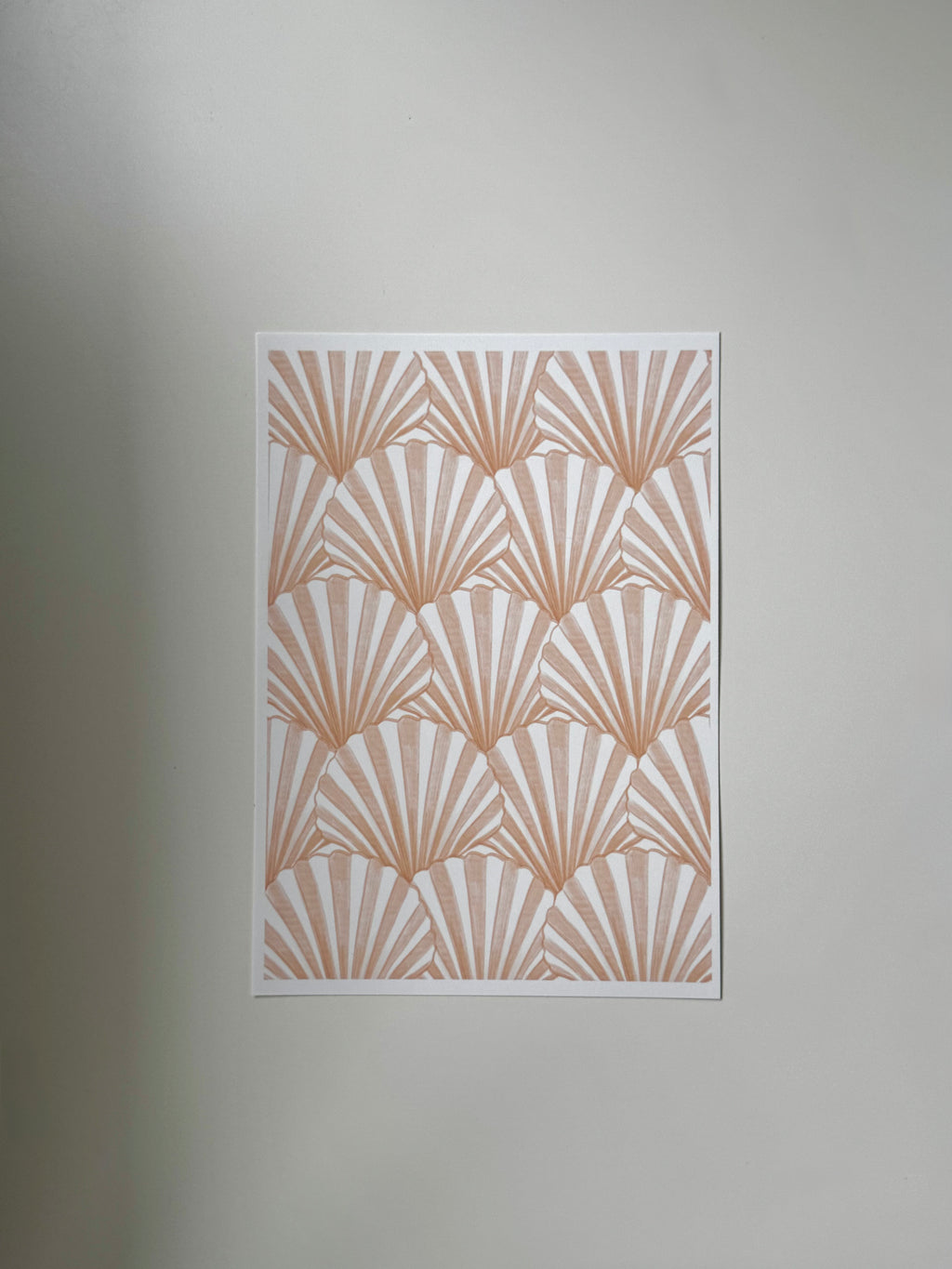 Yellow Seashell Print