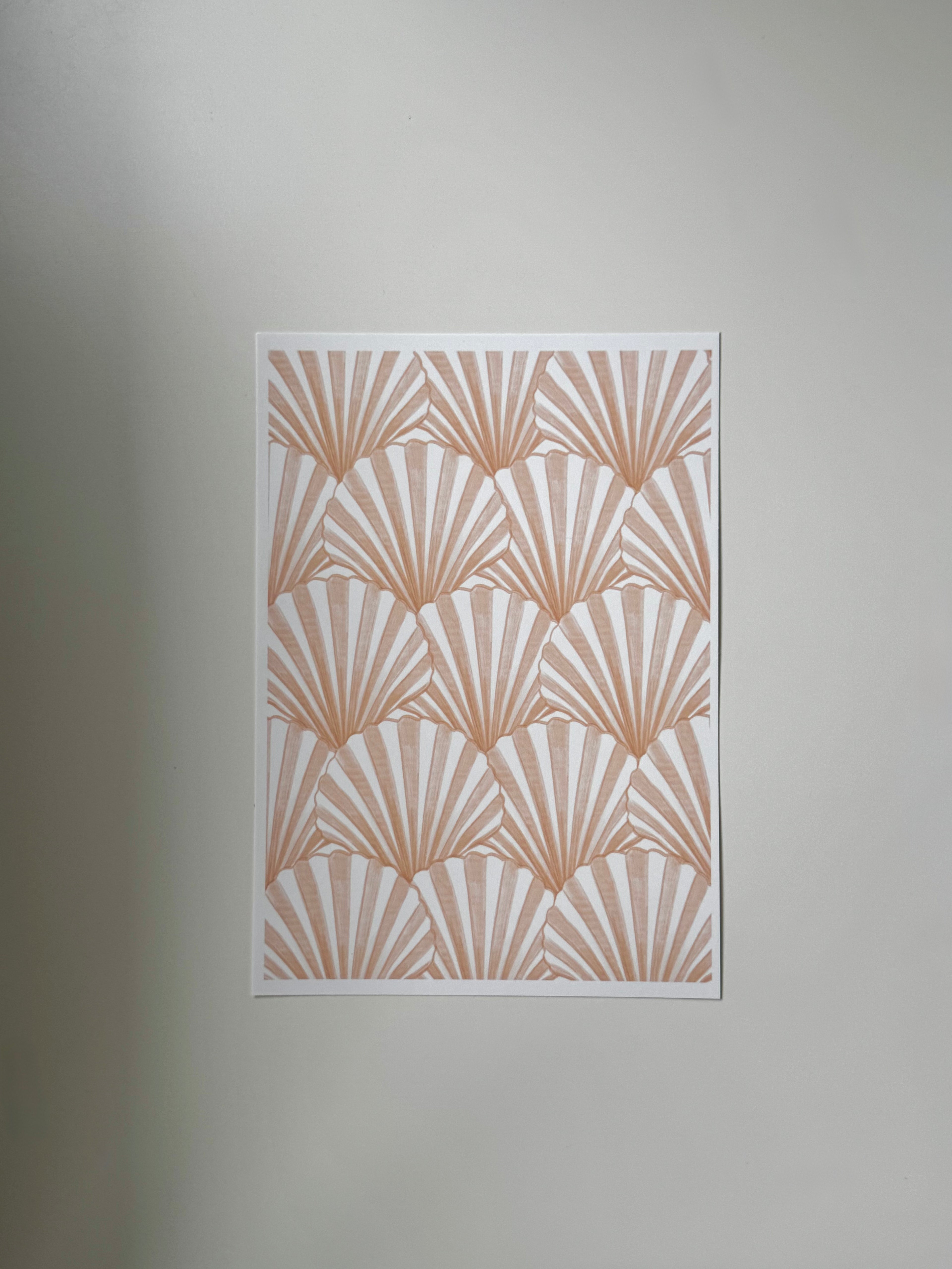 Yellow Seashell Print