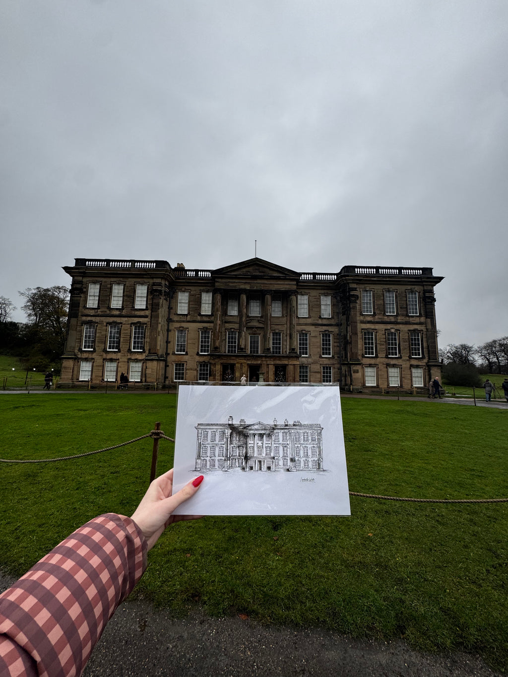 Calke Abbey Illustration