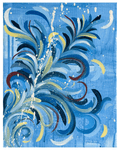LIMITED Original Art PRINT Kyanite