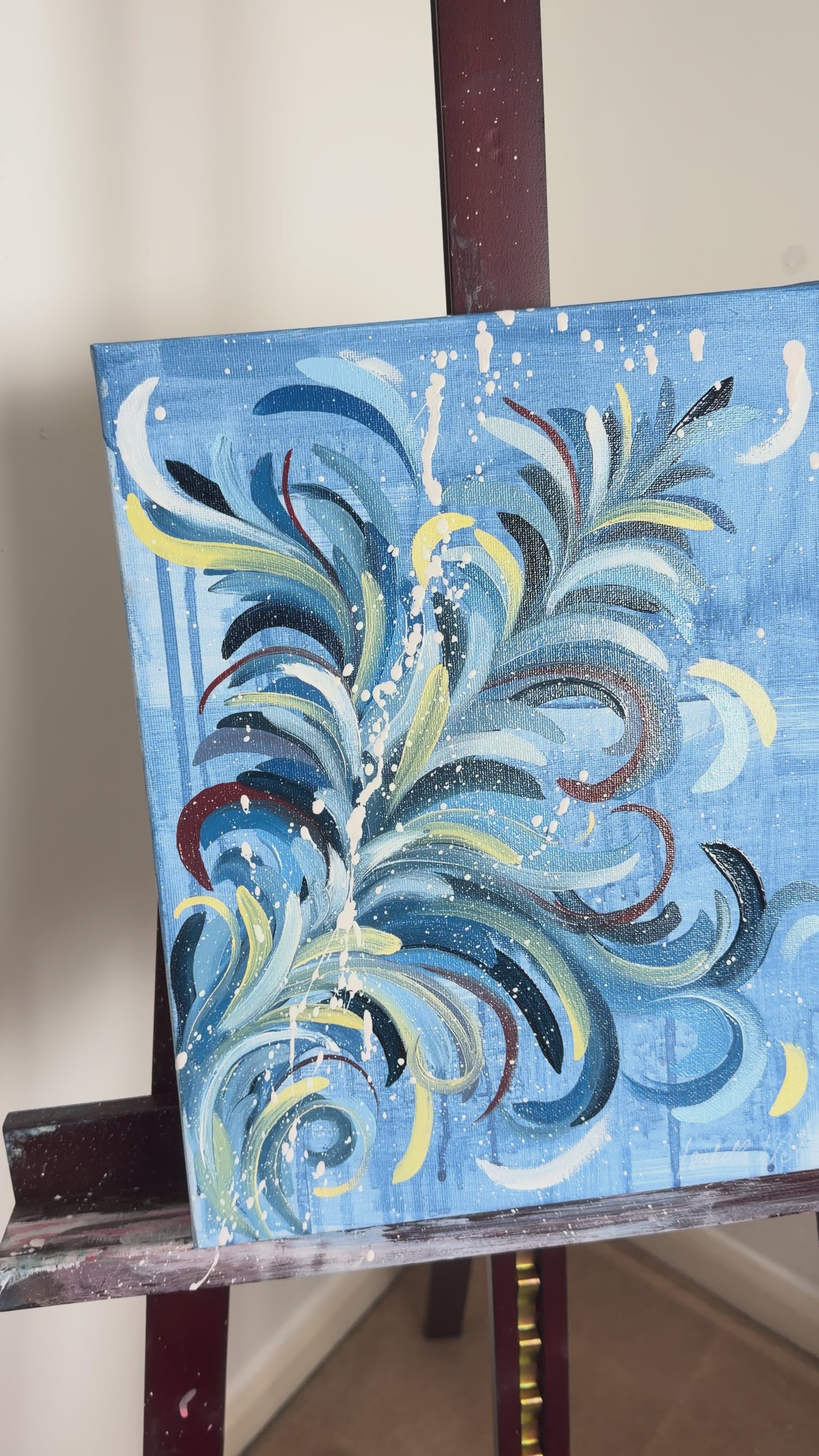 Kyanite Original Oil Painting