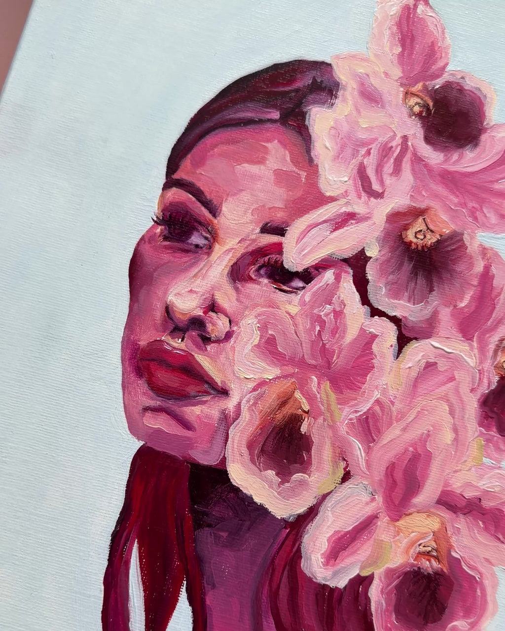 Wistful Dreamer - Original Oil Painting
